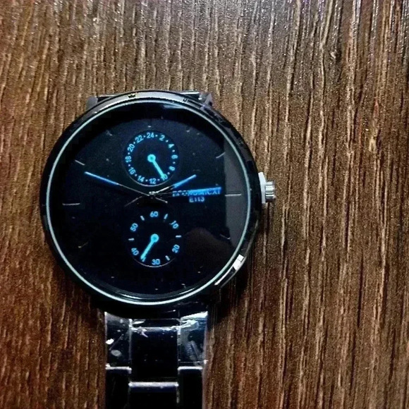Men's large face simple watch - Picture 1 of 4